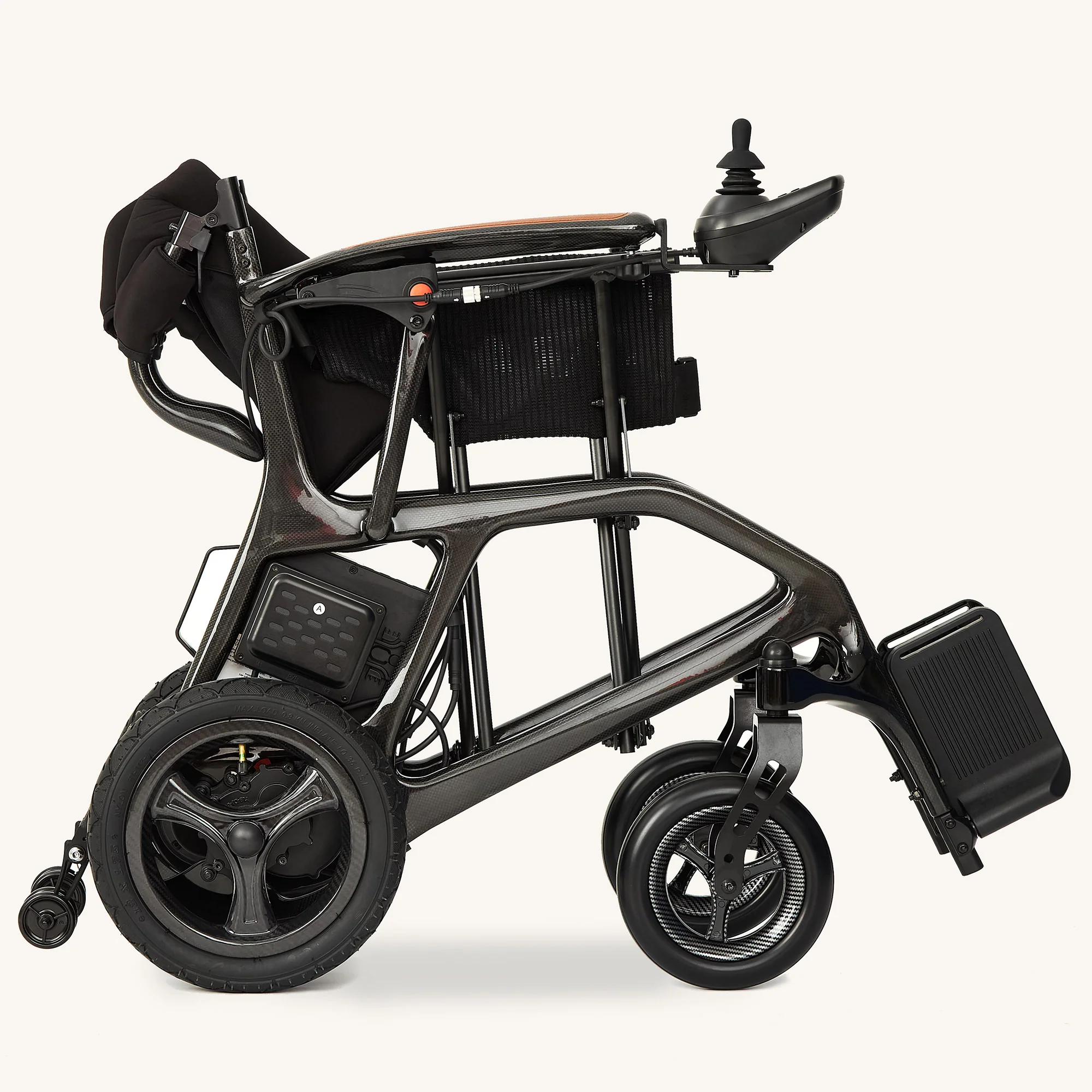 The Halo Carbon Fiber - 12.9kg Airline Friendly Ultra Lightweight Folding Travel Electric Wheelchair - Image 13