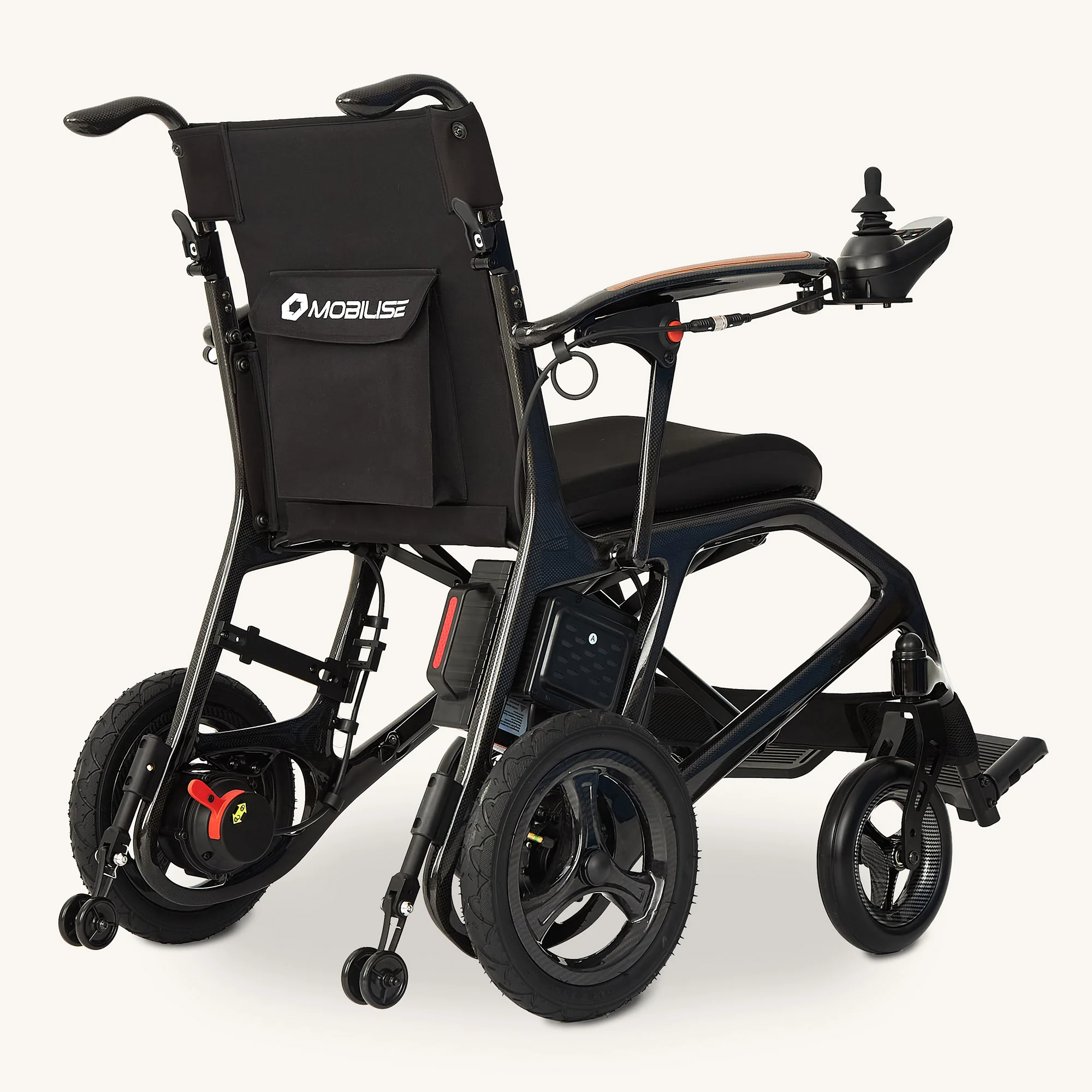 The Halo Carbon Fiber - 12.9kg Airline Friendly Ultra Lightweight Folding Travel Electric Wheelchair - Image 16