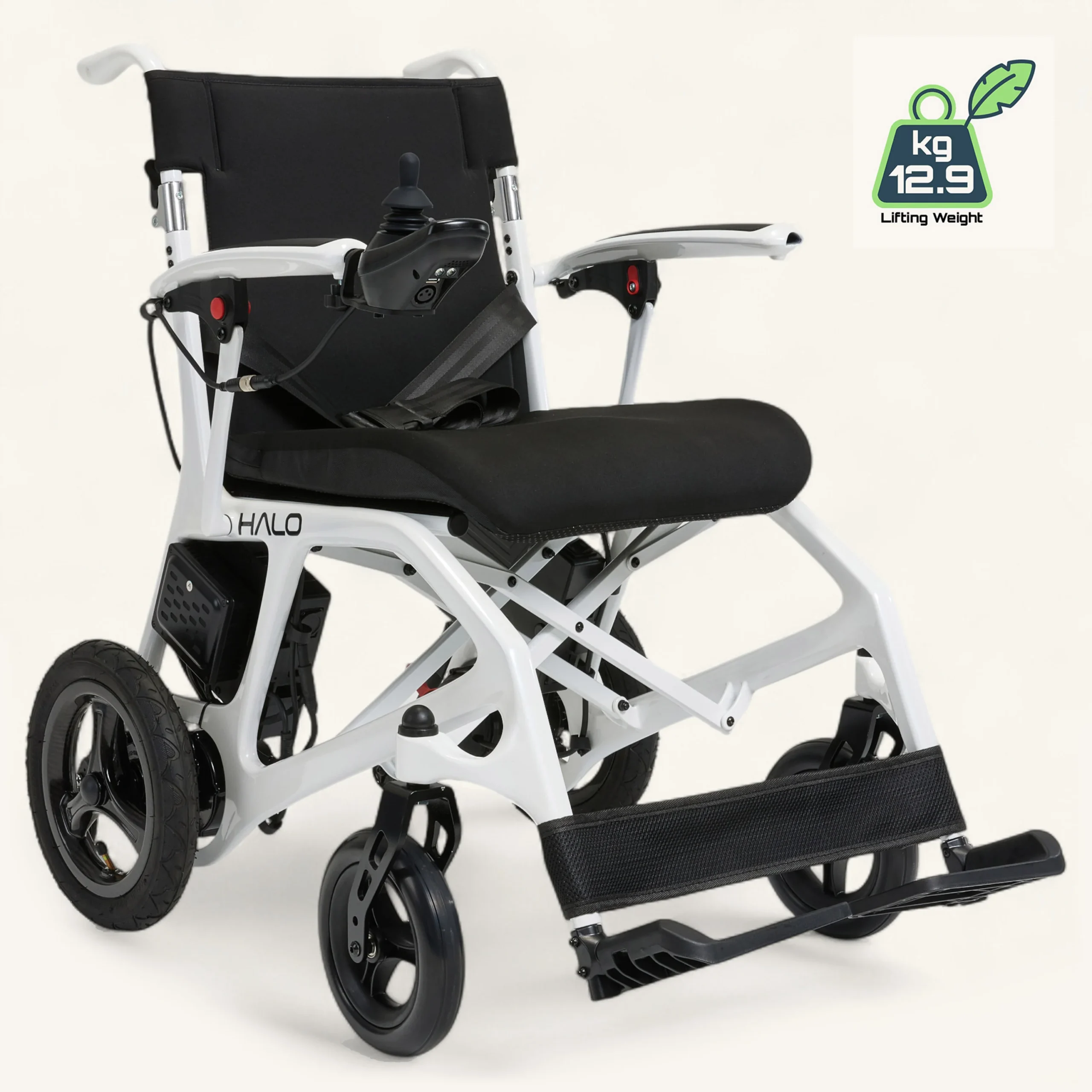 The Halo Carbon Fiber - 12.9kg Airline Friendly Ultra Lightweight Folding Travel Electric Wheelchair - Image 25