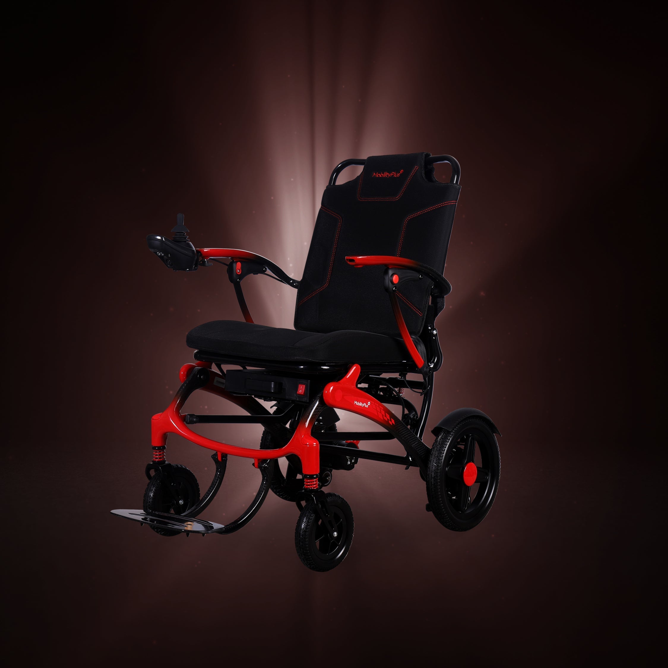 MobilityPlus+ Nova Ultra-Light Carbon Folding Electric Wheelchair